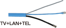 TV+LAN+TEL